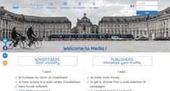 Desktop Screenshot of mediaffiliation.com