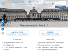 Tablet Screenshot of mediaffiliation.fr